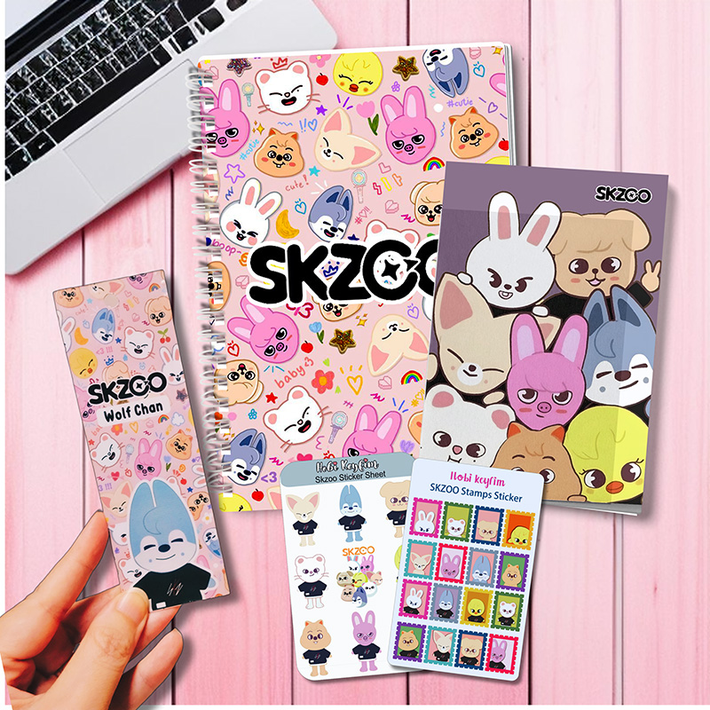 Kpop Skzoo Defter Seti