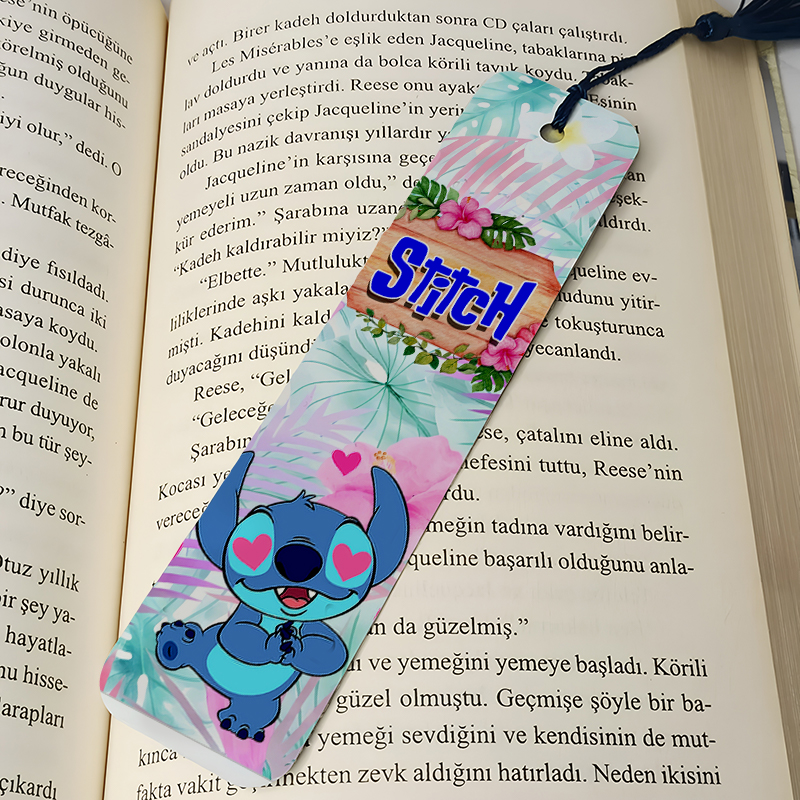 Stitch Metal Kitap Ayracı